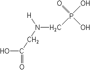 Glyphosate molecule